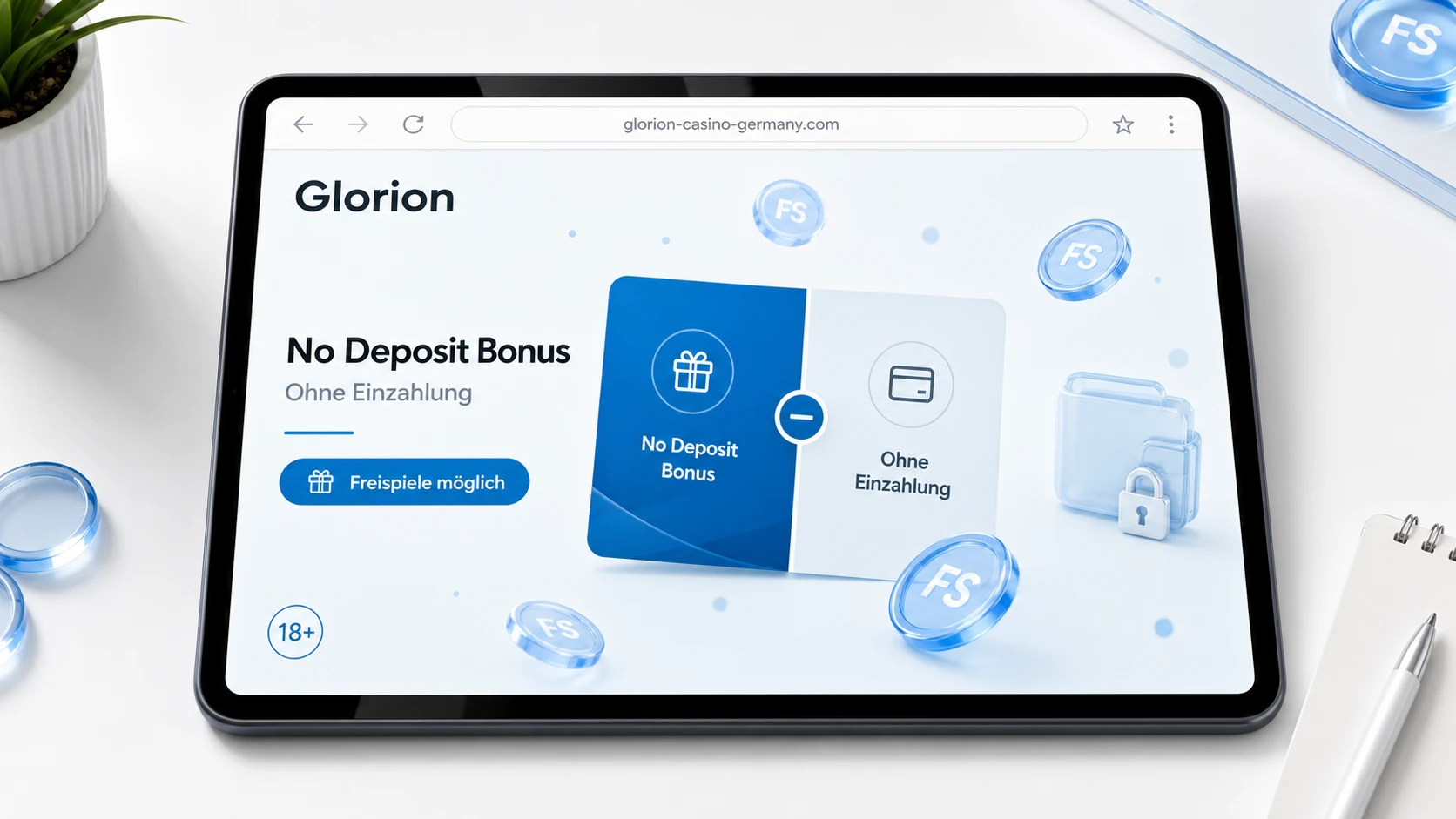 Glorion Casino No Deposit Bonus